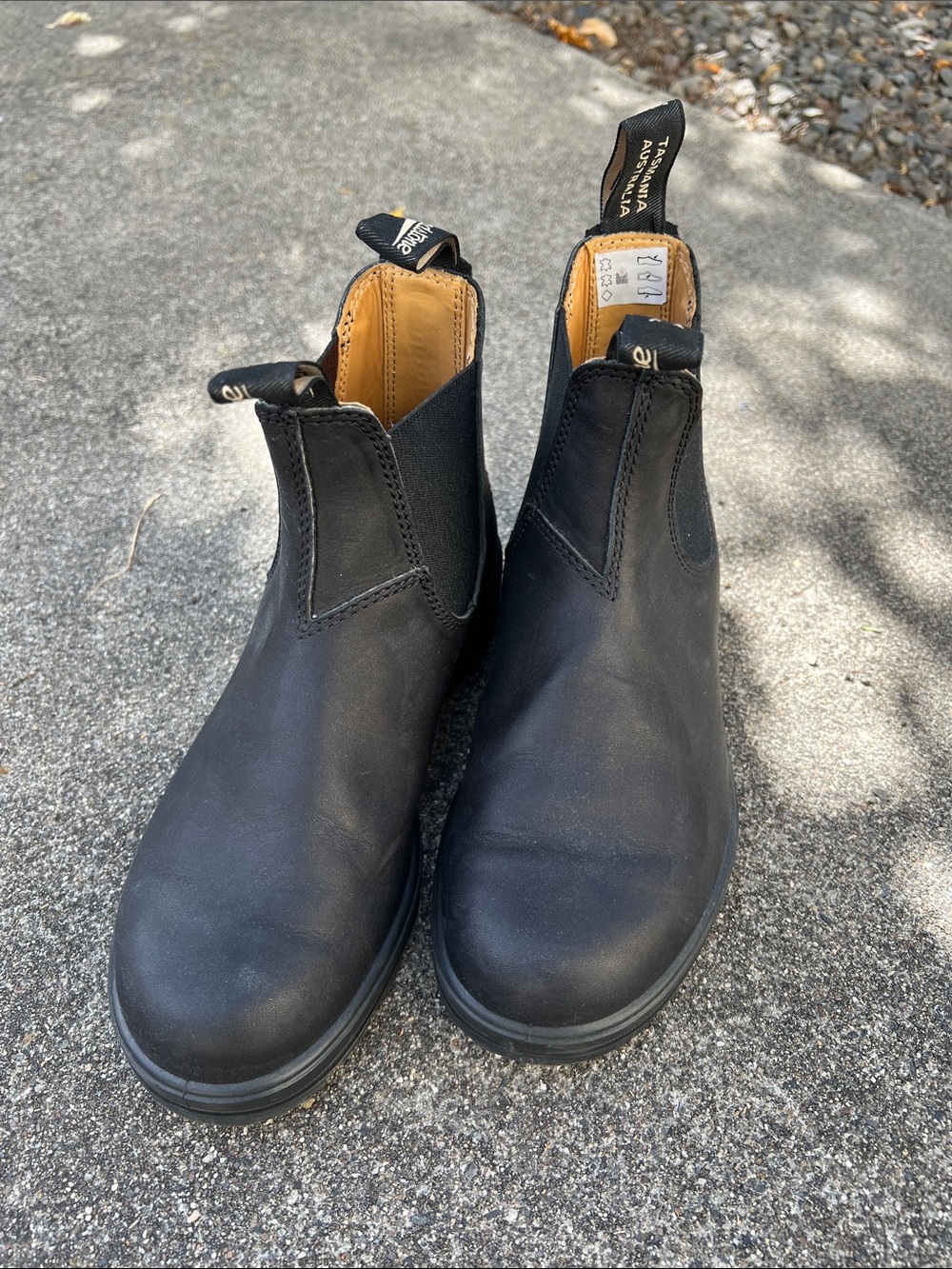 Black Blundstone Boots 4.5